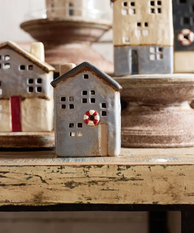 Saint Malo Tea Light House with Buoy