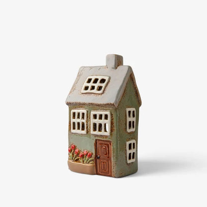 Devon Petite Tea Light Cottage Sage