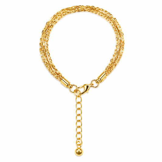 5 LAYER FINE CHAIN- GOLD