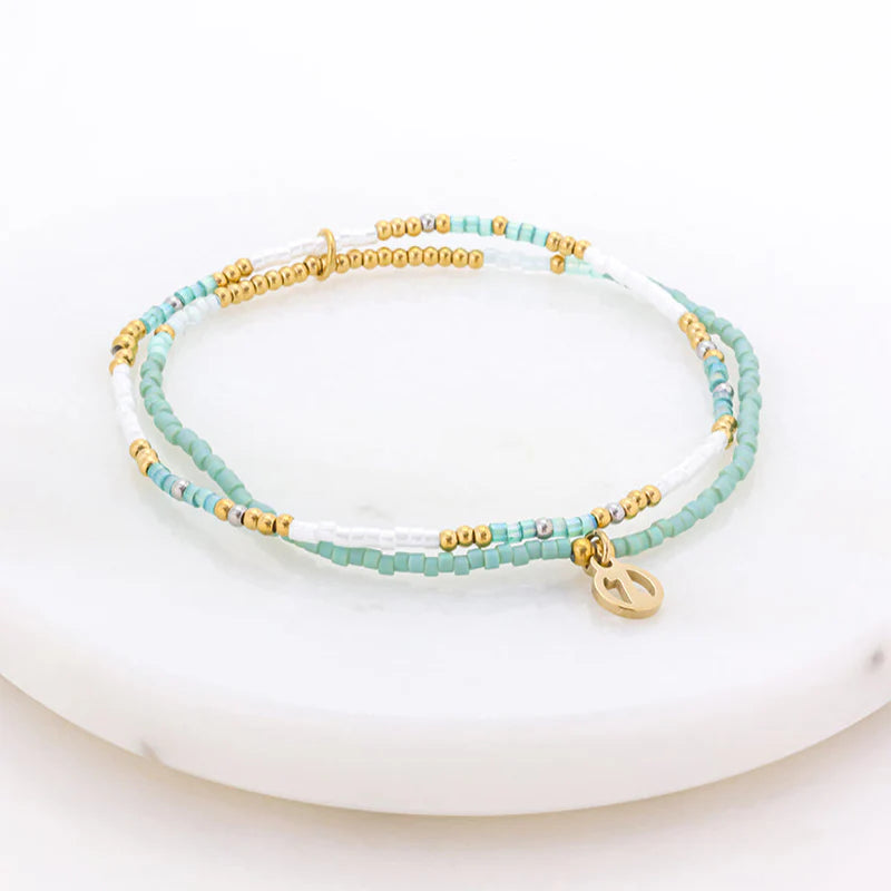 Kate Bracelet- Sea/Gold