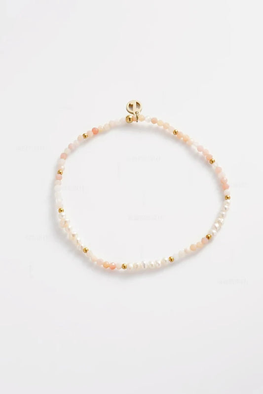 Leah Bracelet- Pastel Pink