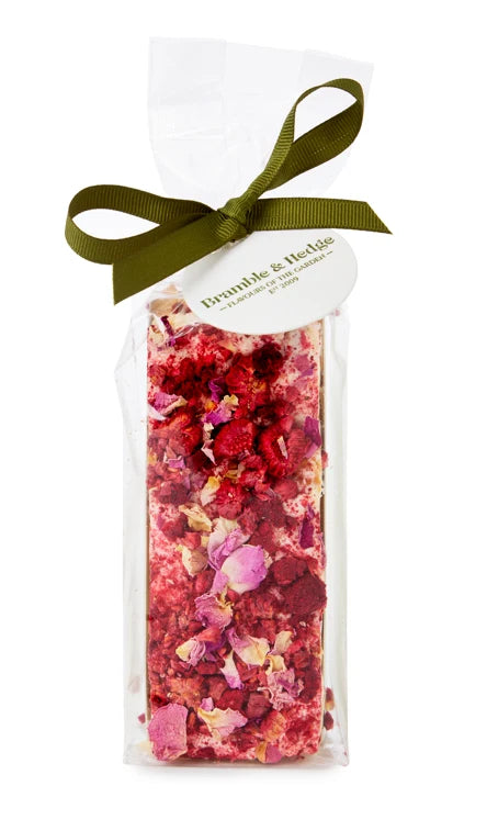 Raspberry & Vanilla Bean Nougat - 150g