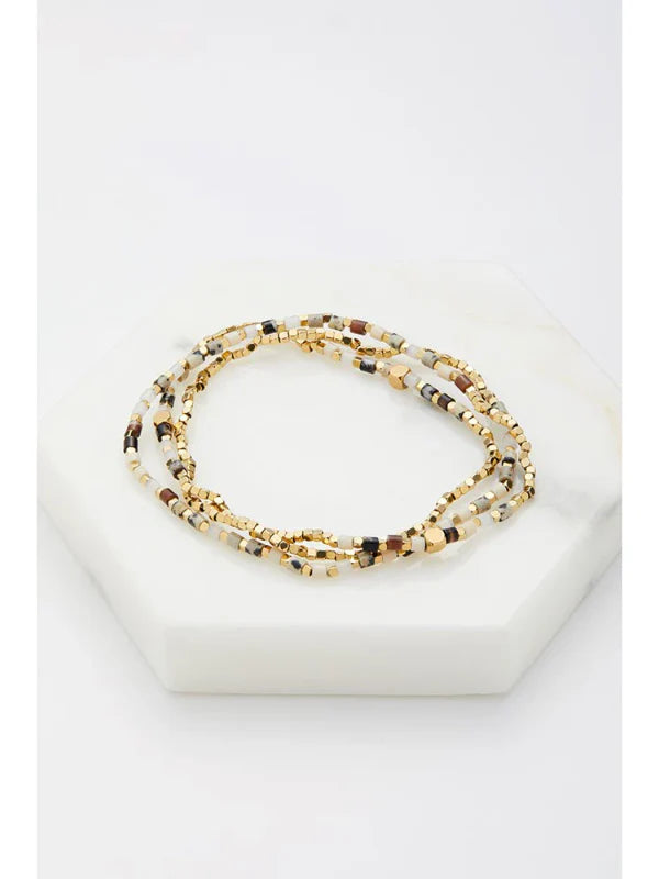 Ophelia Wrap Bracelet- Black